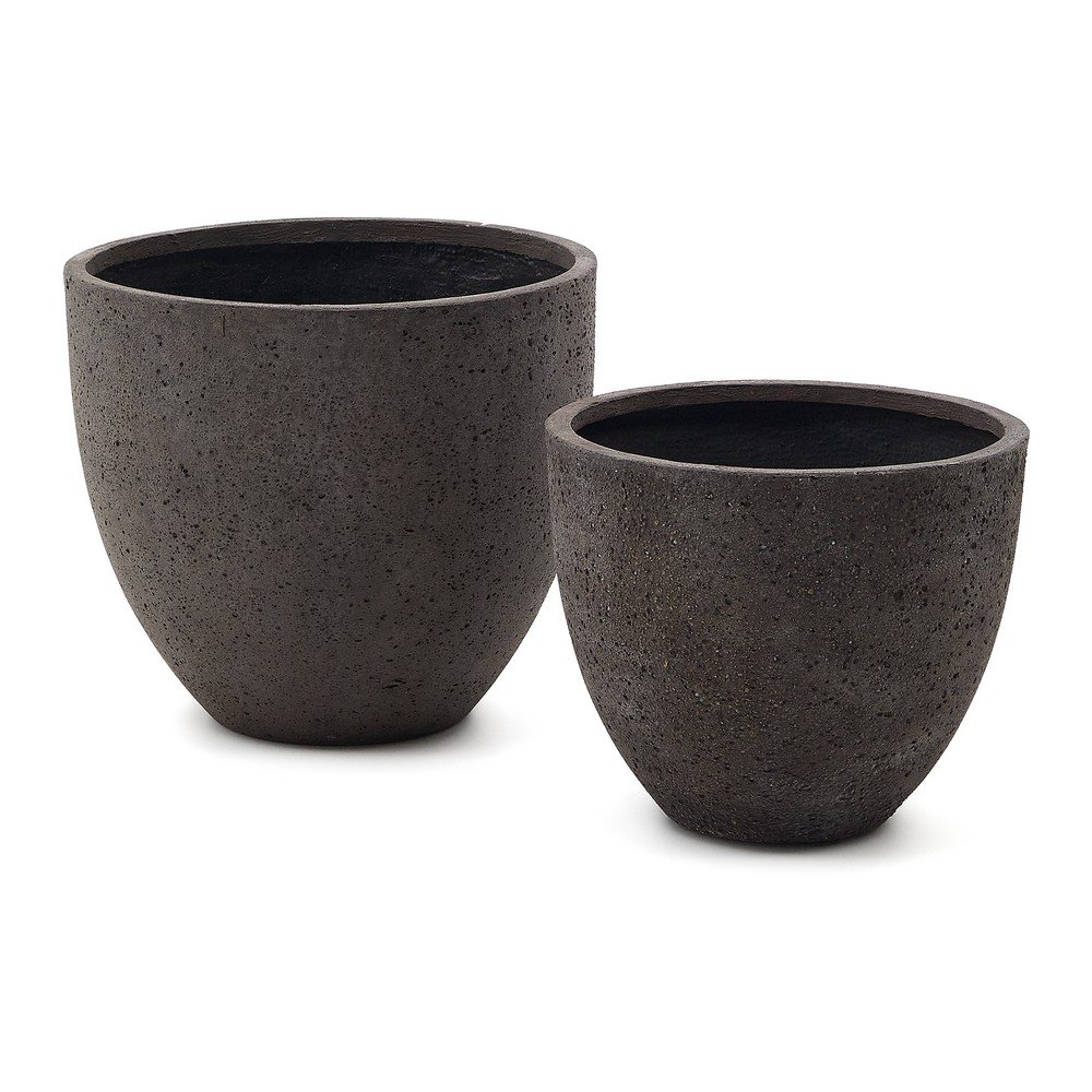 Beton kaspó szett 2 db-os ø 50 cm Serili – Kave Home