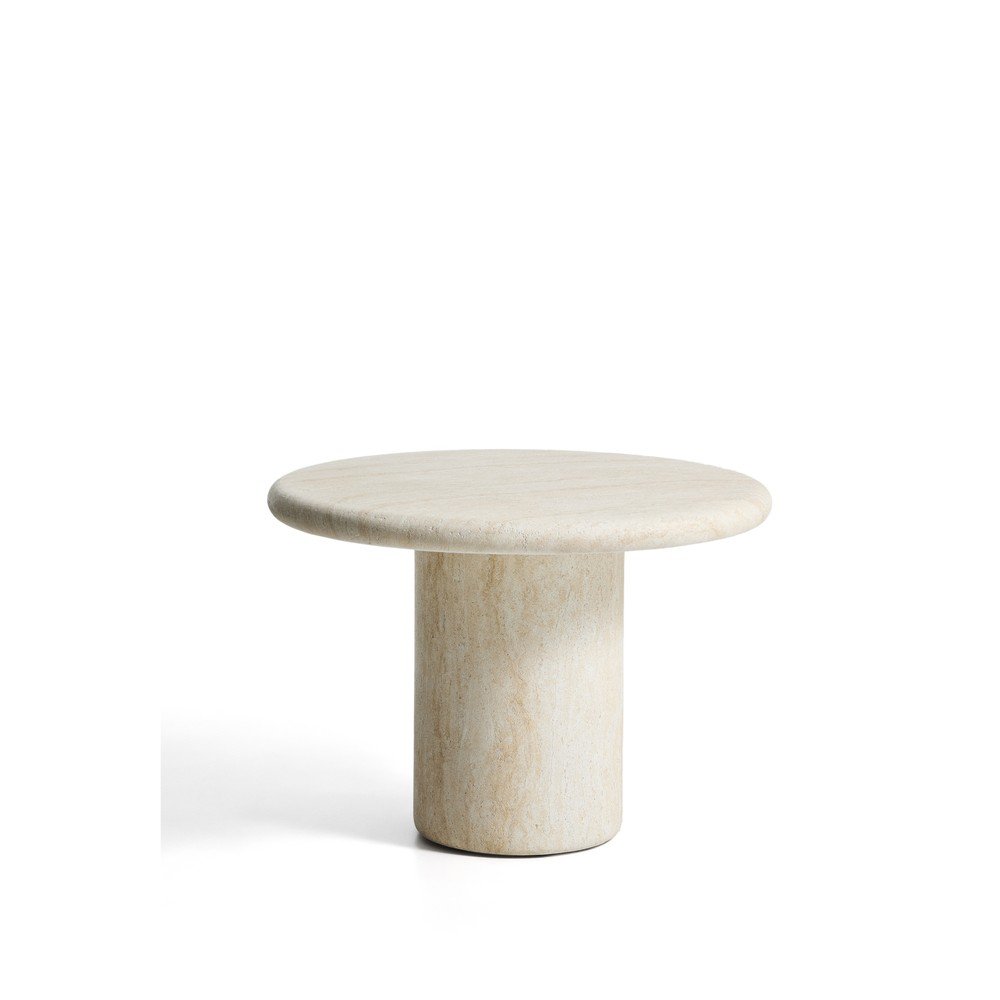 Beton kerek kerti étkezőasztal ø 122 cm Drasi – Kave Home