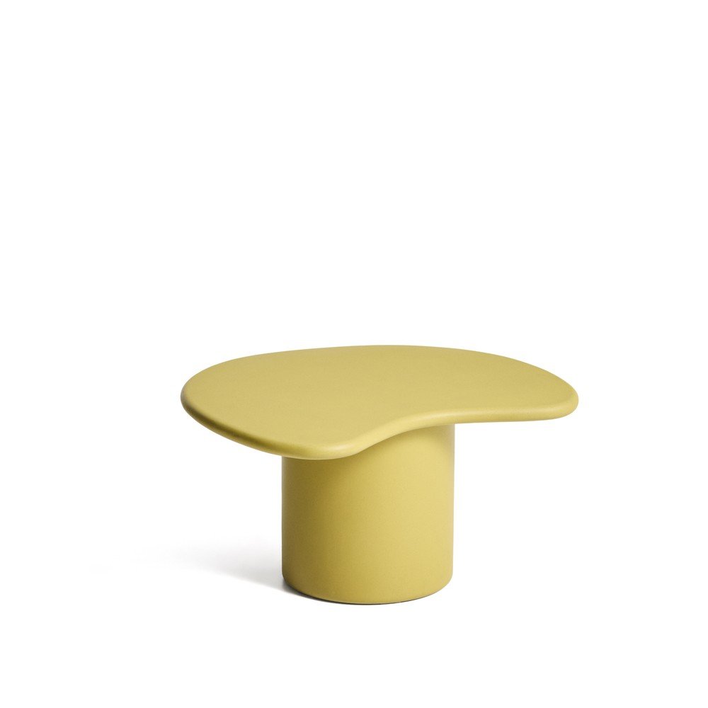 Beton kerti dohányzóasztal 77x83 cm Macarella – Kave Home