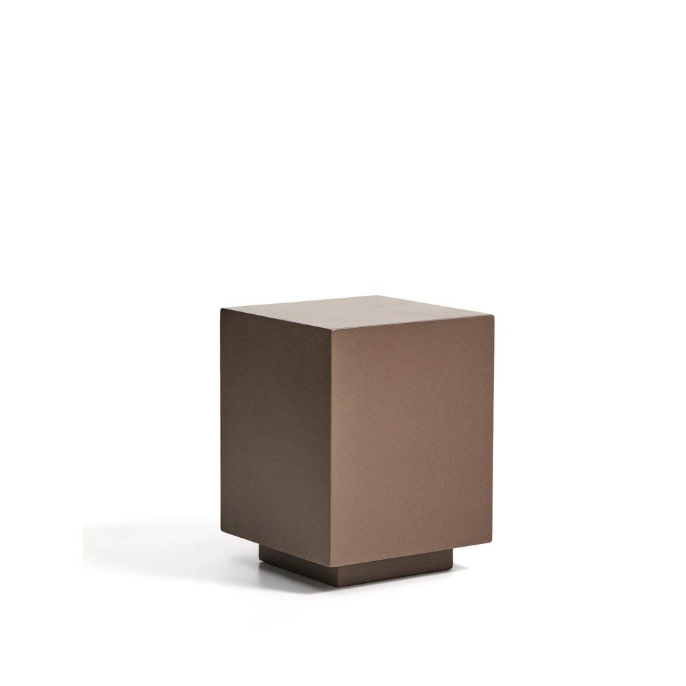 Beton kerti kisasztal 35x35 cm Rustella – Kave Home