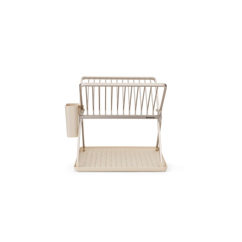 Bézs fém kétszintes edényszárító 37x33 cm – Brabantia