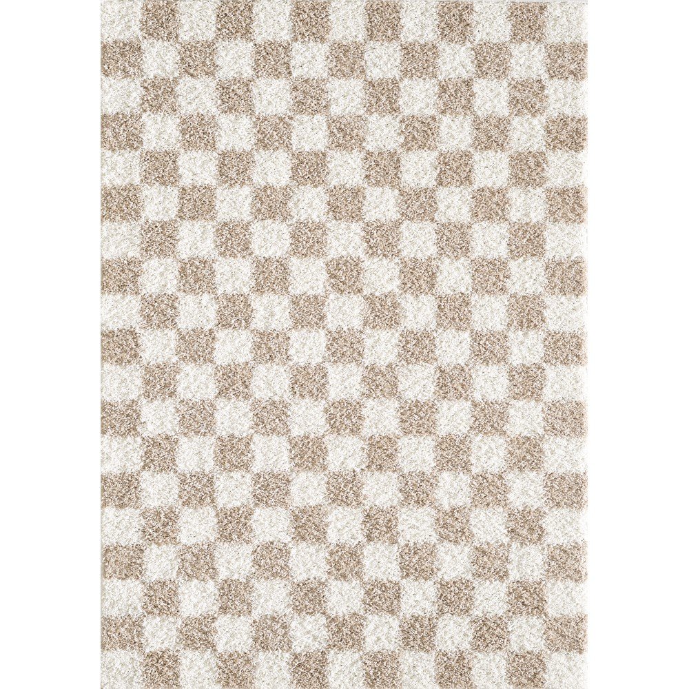 Bézs-krémszínű szőnyeg 160x230 cm Grida – ESTE