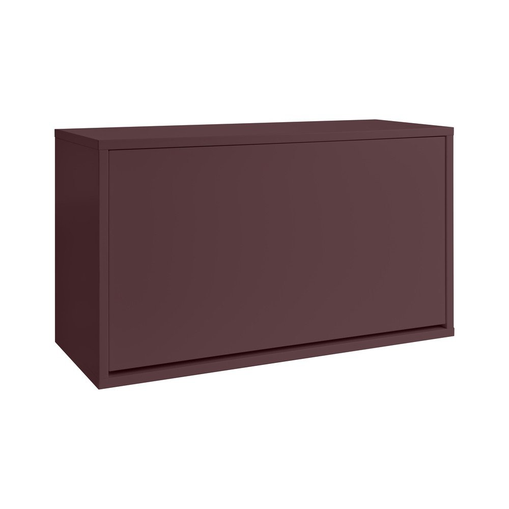 Borvörös billenő ajtós-függő cipőtartó 70x30x40 cm – ReCollector