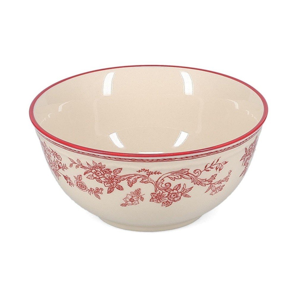 Borvörös-elefántcsont színű porcelán tálka Cyril – S|P Collection