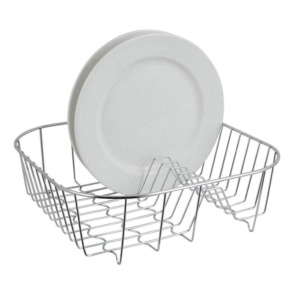 Ezüstszínű fém edényszárító 34x34 cm Laurie – Premier Housewares