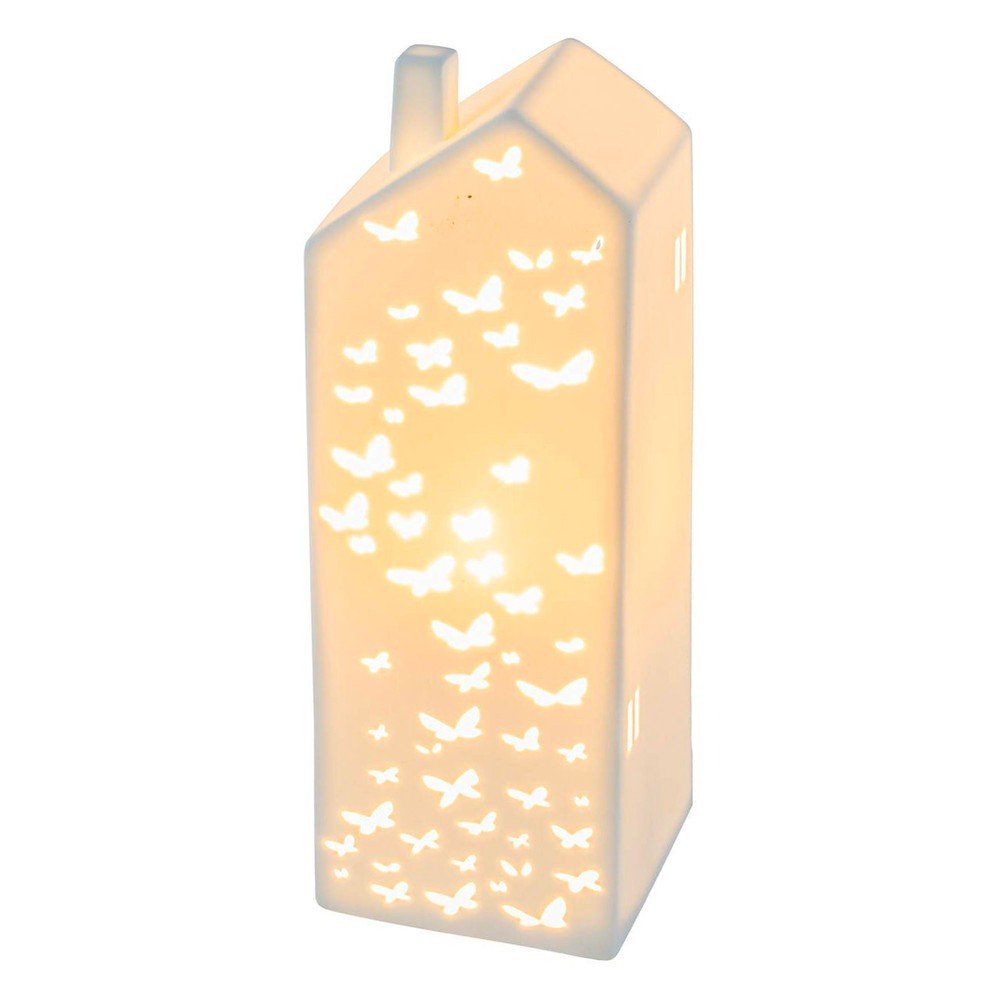 Fehér asztali fénydekoráció Butterfly – Ego Dekor