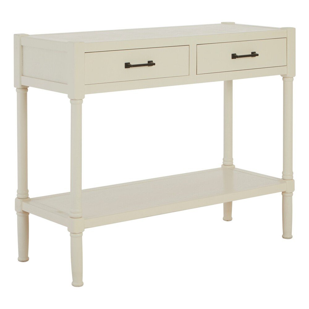 Fehér borovi fenyő konzolasztal 35x91 cm Heritage – Premier Housewares