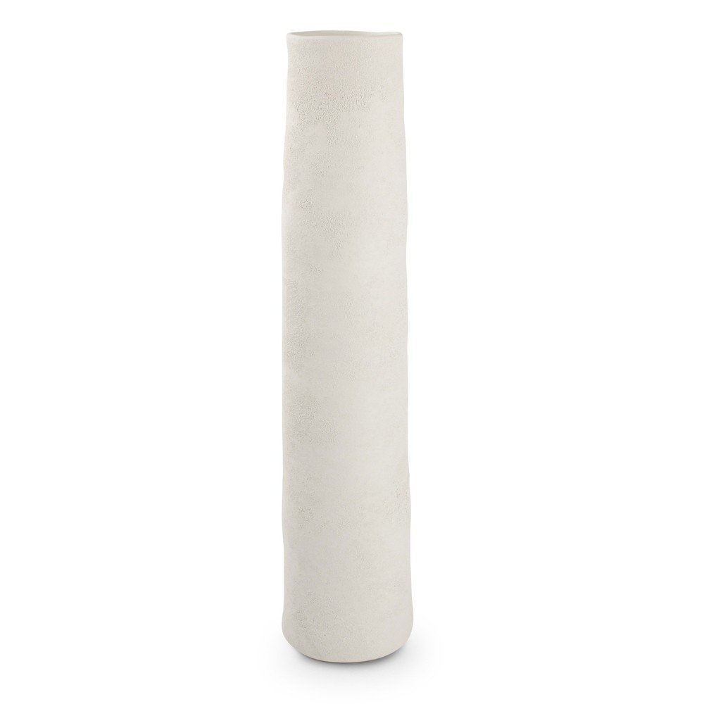 Fehér kerámia magas váza (magasság 50 cm) Cone – S|P Collection