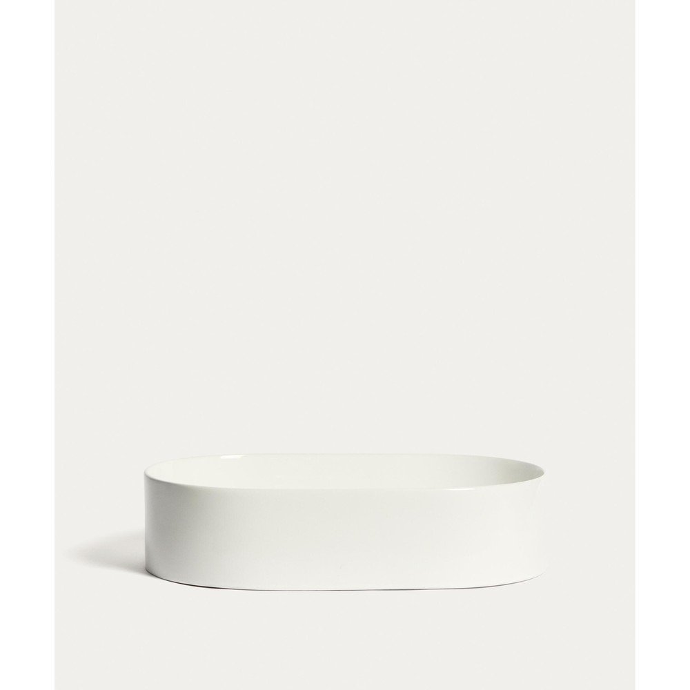 Fehér kerámia mosdókagyló 50x31 cm Ovara – Kave Home