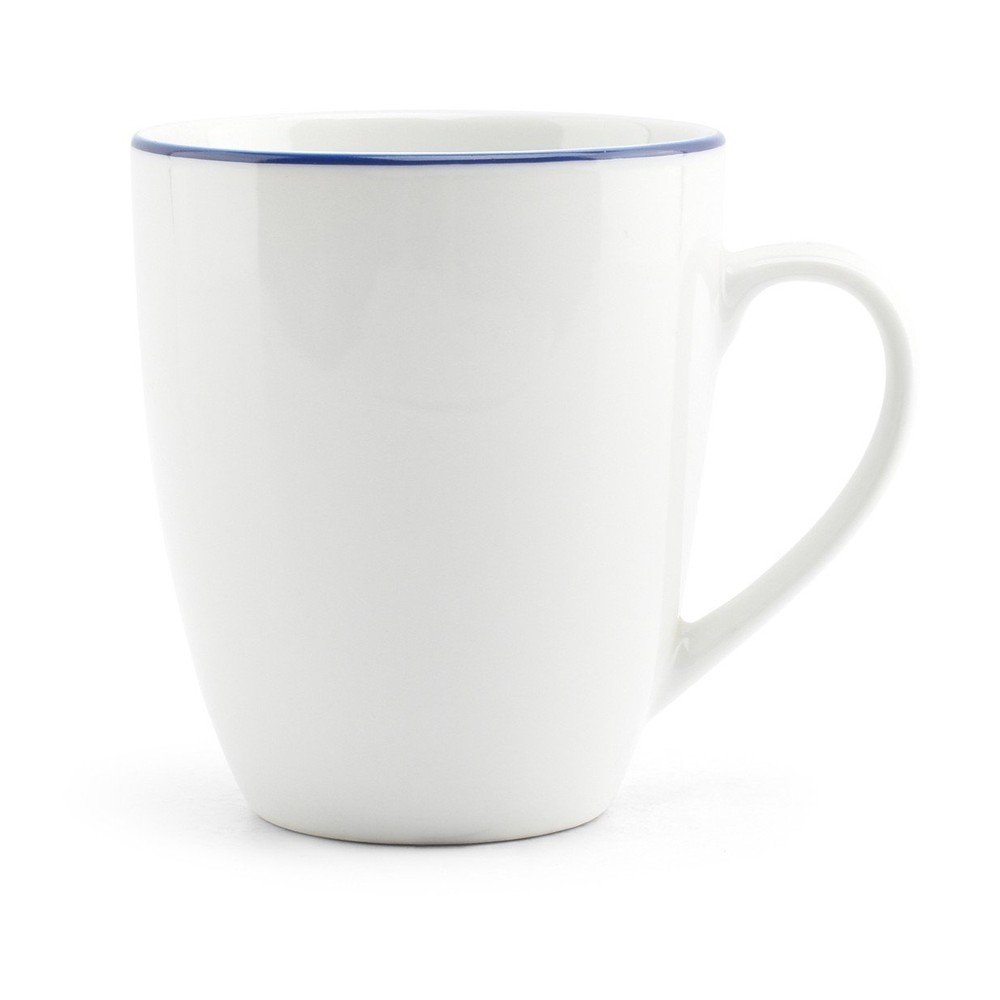 Fehér porcelán bögre 380 ml Basic White – BonBistro