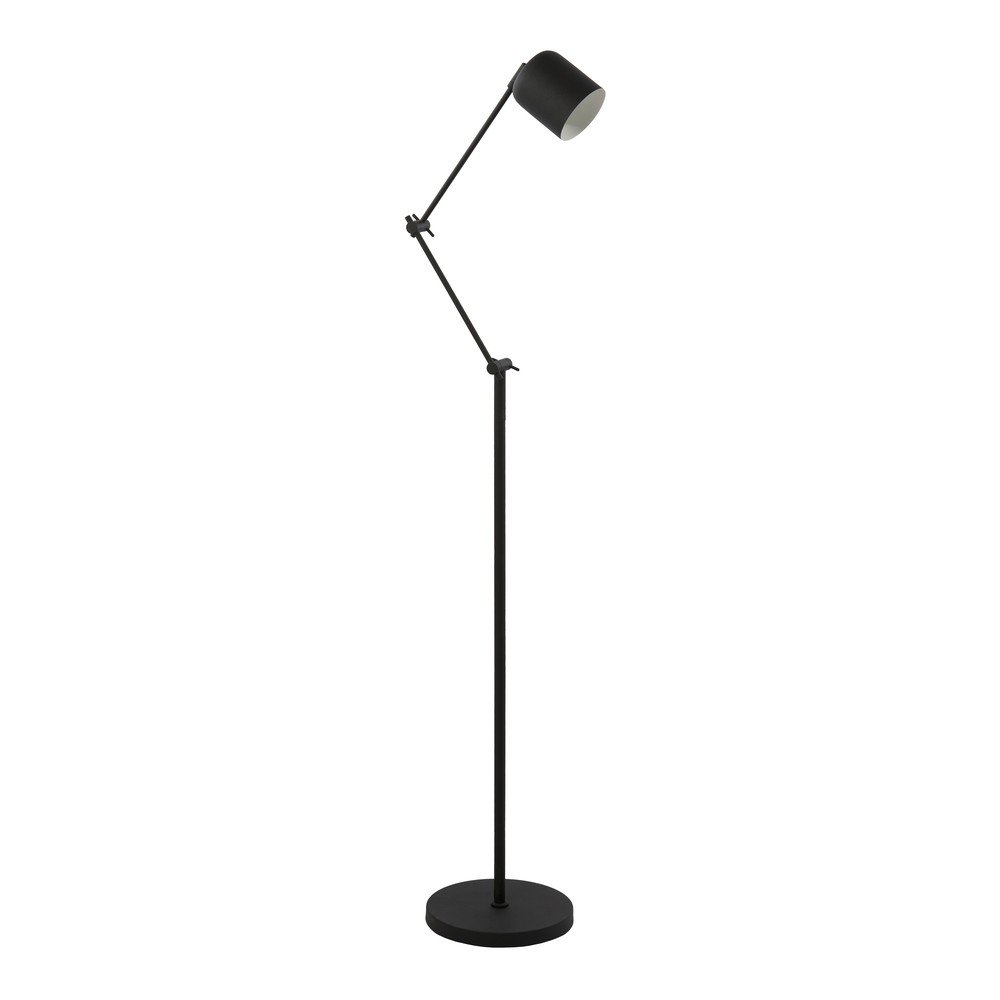 Fekete dimmelhető állólámpa (magasság 150 cm) Rijeka – Light & Living