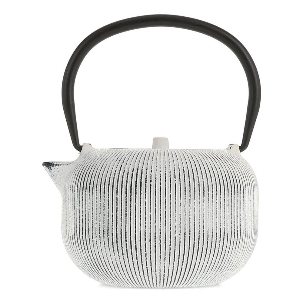 Fekete-fehér öntöttvas teáskanna 700 ml Sencha – S|P Collection