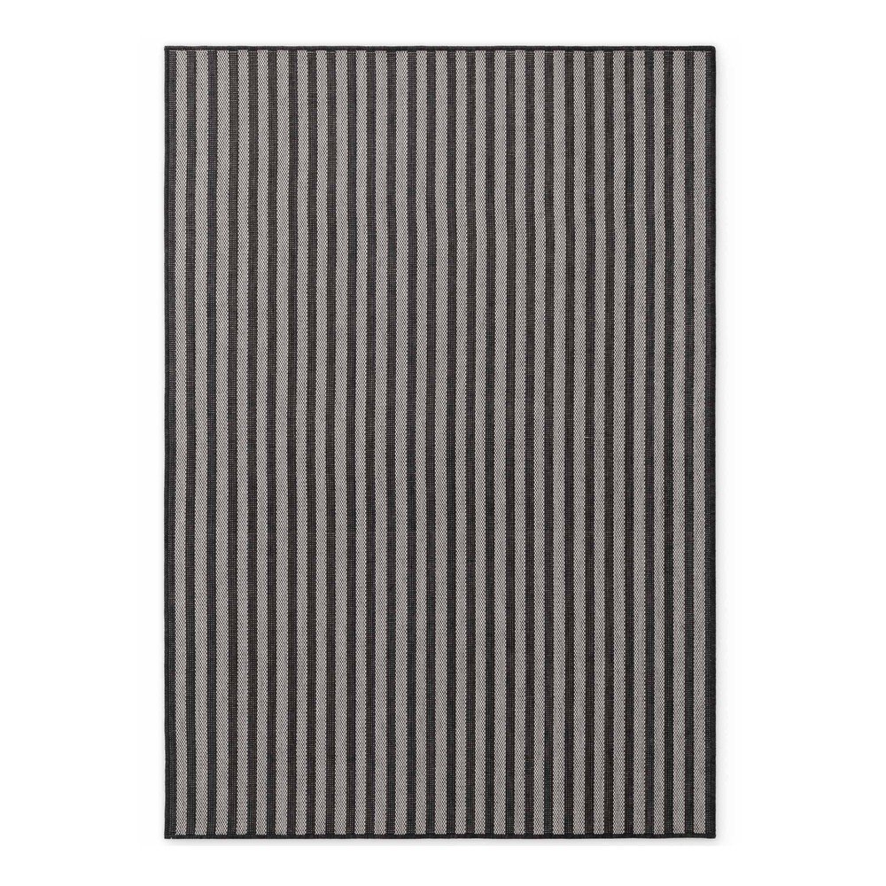 Fekete-krémszínű kültéri-beltéri szőnyeg 200x300 cm Haringey Linley – Ted Baker