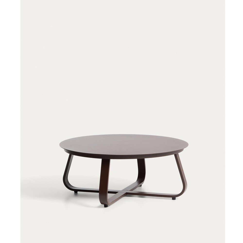 Fém kerek kerti dohányzóasztal ø 80 cm Tamaris – Kave Home