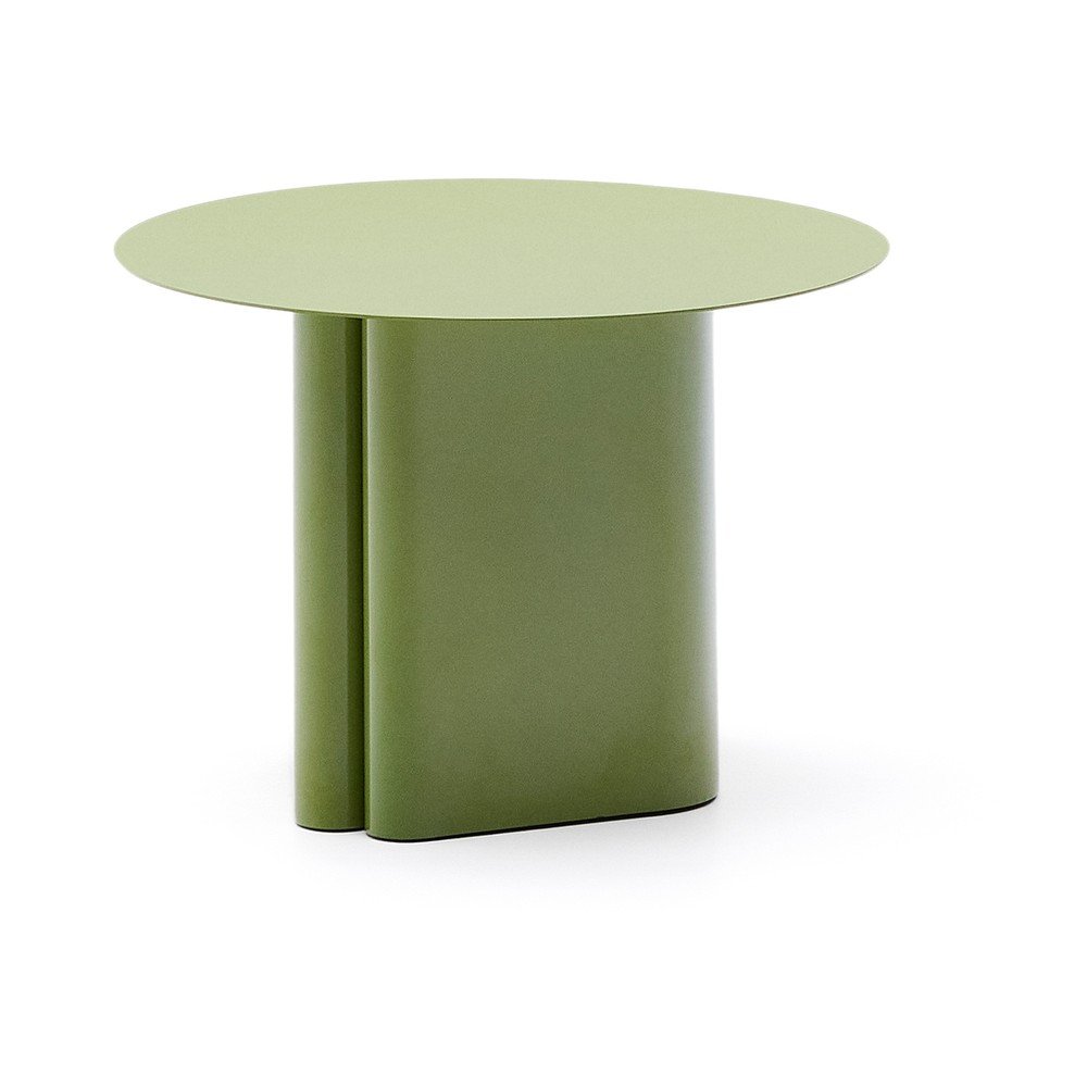 Fém kerek tárolóasztal ø 55 cm Arvin – Kave Home