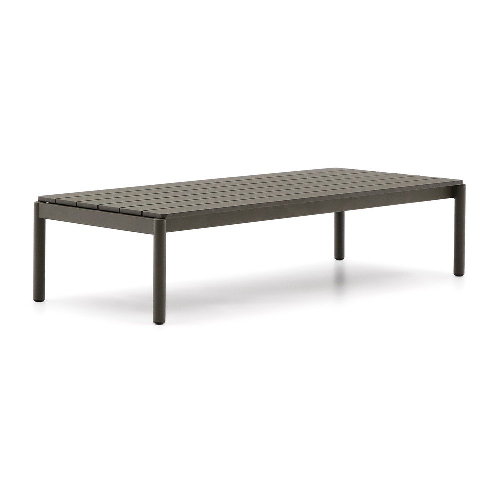 Fém kerti dohányzóasztal 63x149 cm Sorells – Kave Home