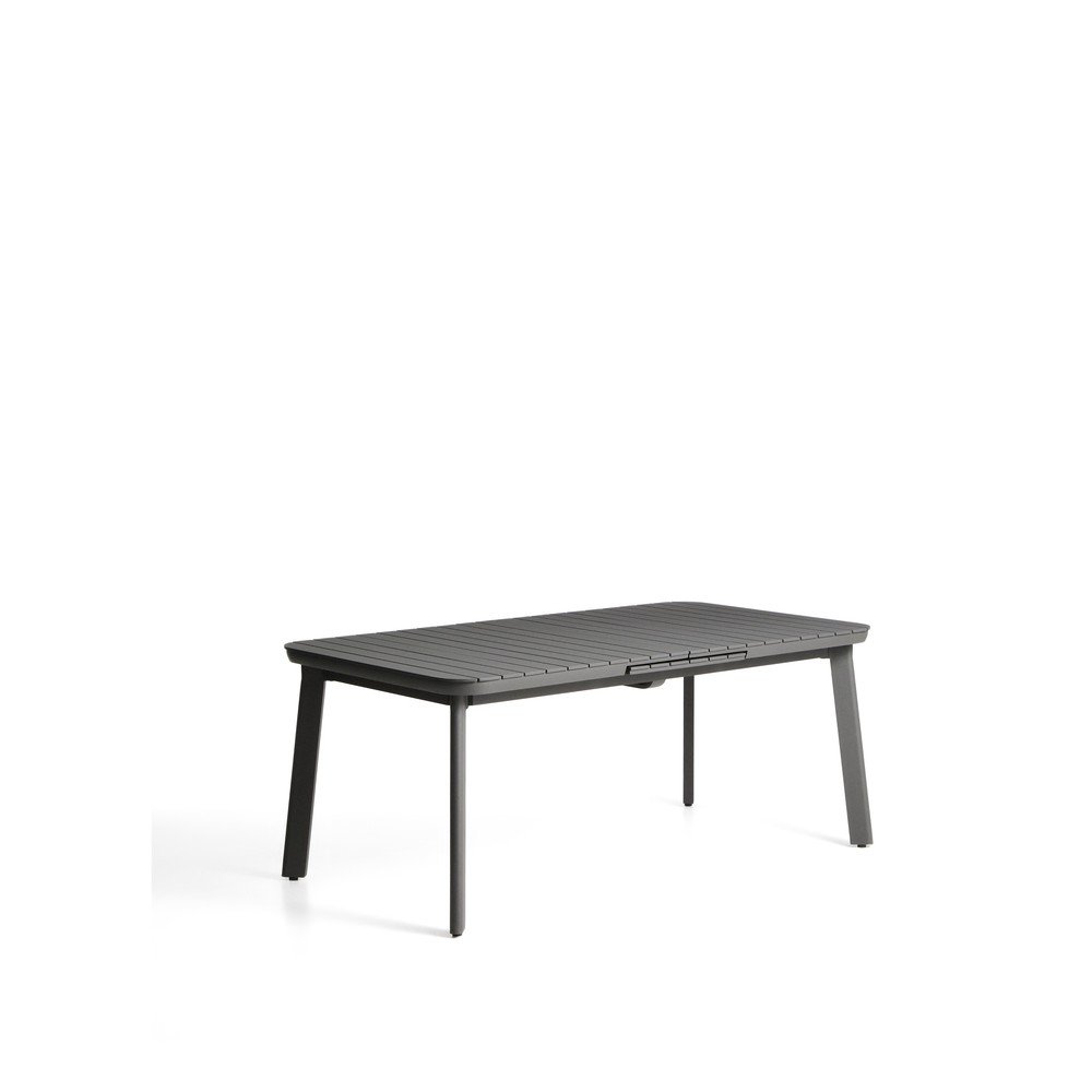 Fém kerti étkezőasztal 100x185 cm Izola – Kave Home