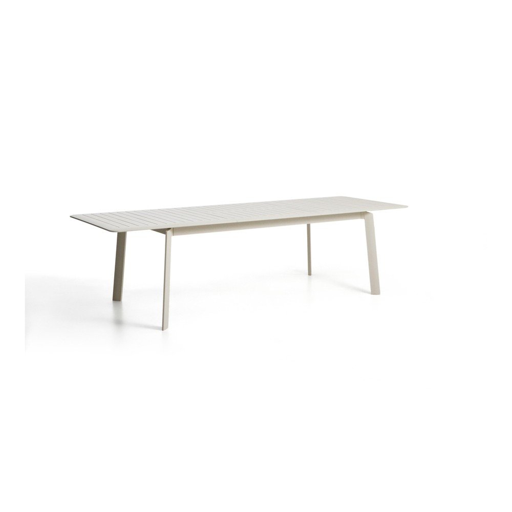 Fém kerti étkezőasztal 100x205 cm Brela – Kave Home