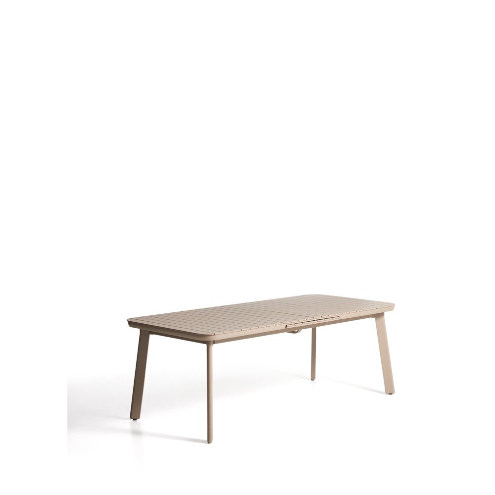 Fém kerti étkezőasztal 100x220 cm Izola – Kave Home