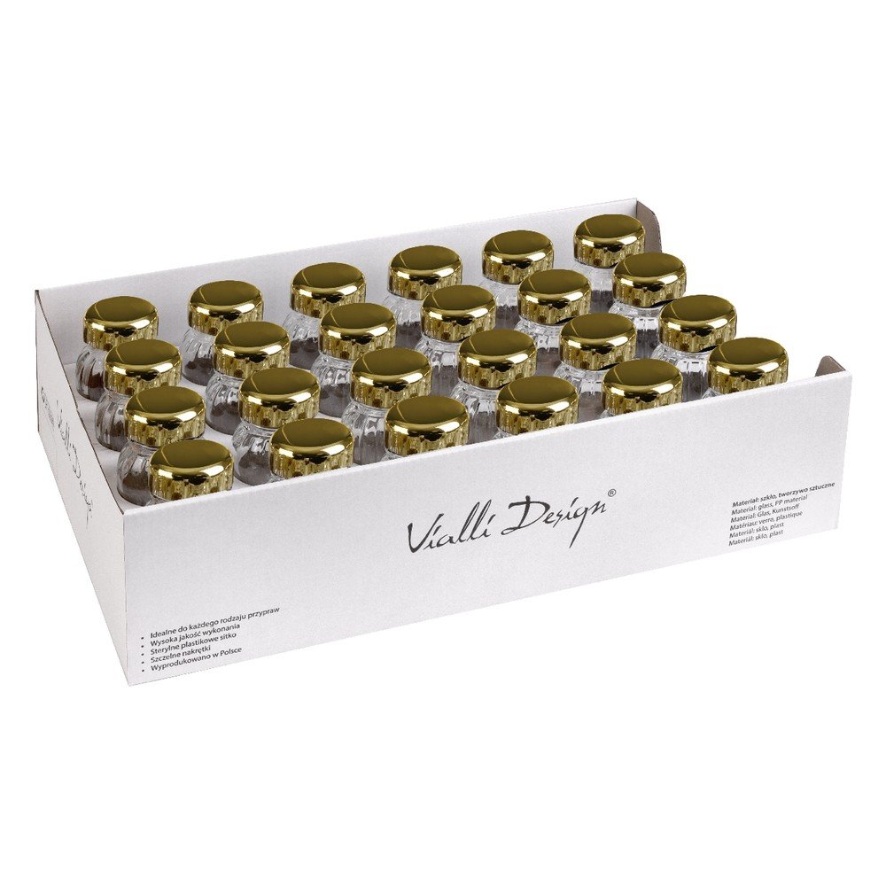 Fűszertartó készlet 24 db-os Vilagio – Vialli Design