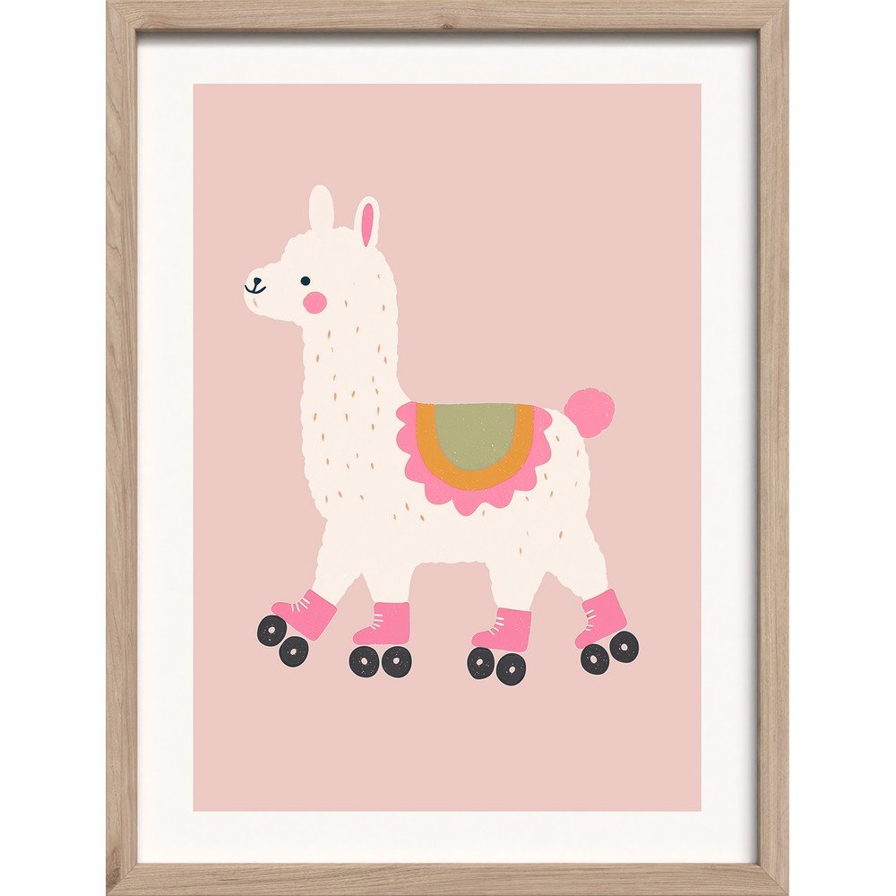 Gyerek kép 30x40 cm Roller Llama – Styler