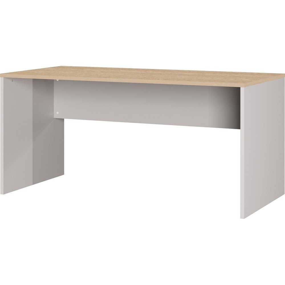 Íróasztal tölgyfa dekoros asztallappal 79x158 cm Lissabon – Germania
