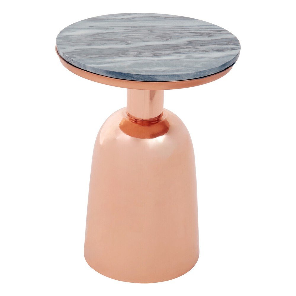 Kerek tárolóasztal márvány asztallappal ø 48 cm Amira – Premier Housewares