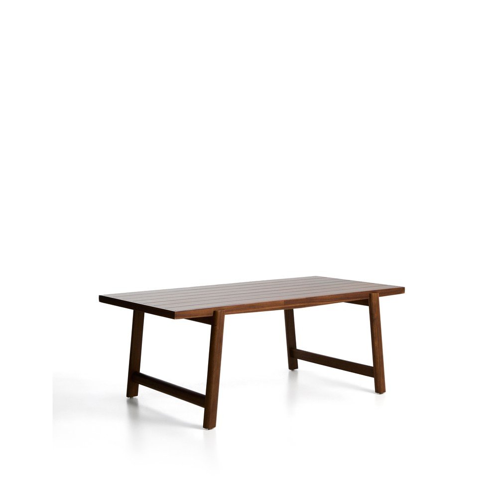 Kerti étkezőasztal akácfa asztallappal 100x200 cm Itani – Kave Home