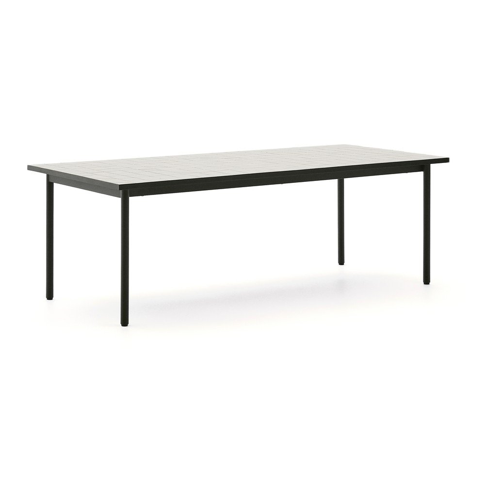 Kerti étkezőasztal kerámia asztallappal 101x223 cm Maurina – Kave Home