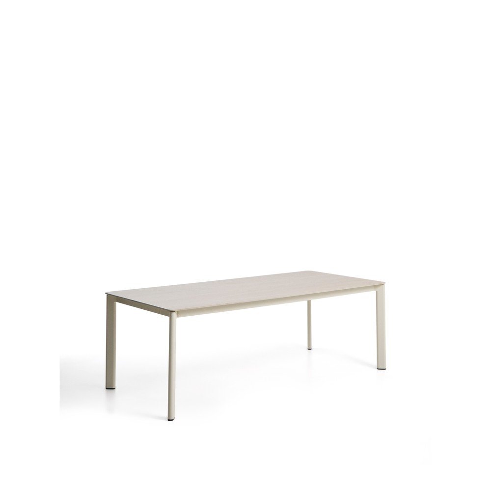 Kerti étkezőasztal kő asztallappal 100x220 cm Anafi – Kave Home