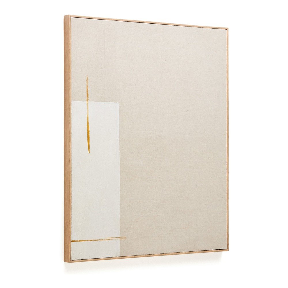 Kézzel festett keretezett-vászon kép 80x100 cm Salin – Kave Home