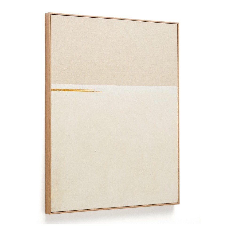 Kézzel festett keretezett-vászon kép 80x100 cm Salin – Kave Home