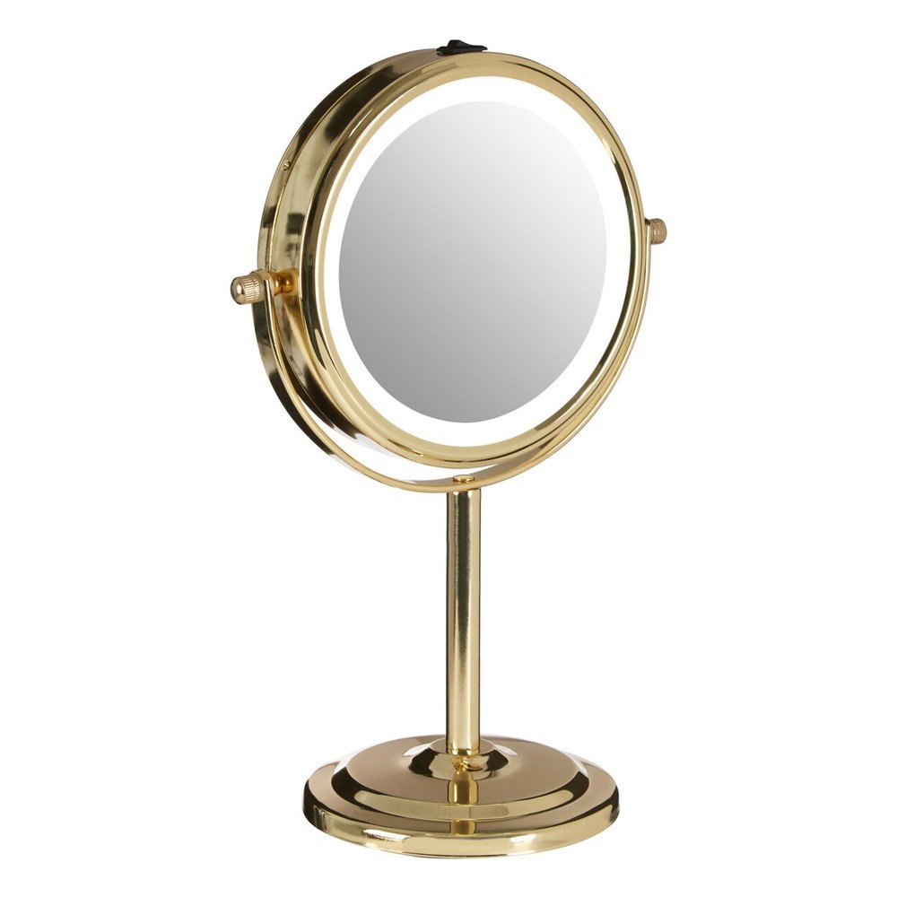 Kozmetikai tükör világítással-nagyítós (kétszeres nagyítás) ø 15 cm Cassini – Premier Housewares