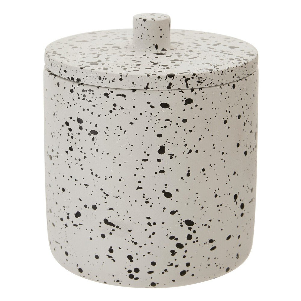Krémszínű beton fürdőszobai rendszerező vattakorongokhoz Mozie – Premier Housewares