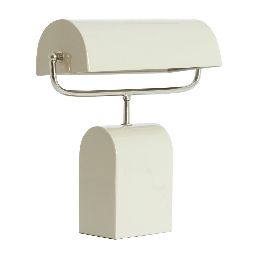 Krémszínű fém asztali lámpa (magasság 38 cm) Cardona – Light & Living