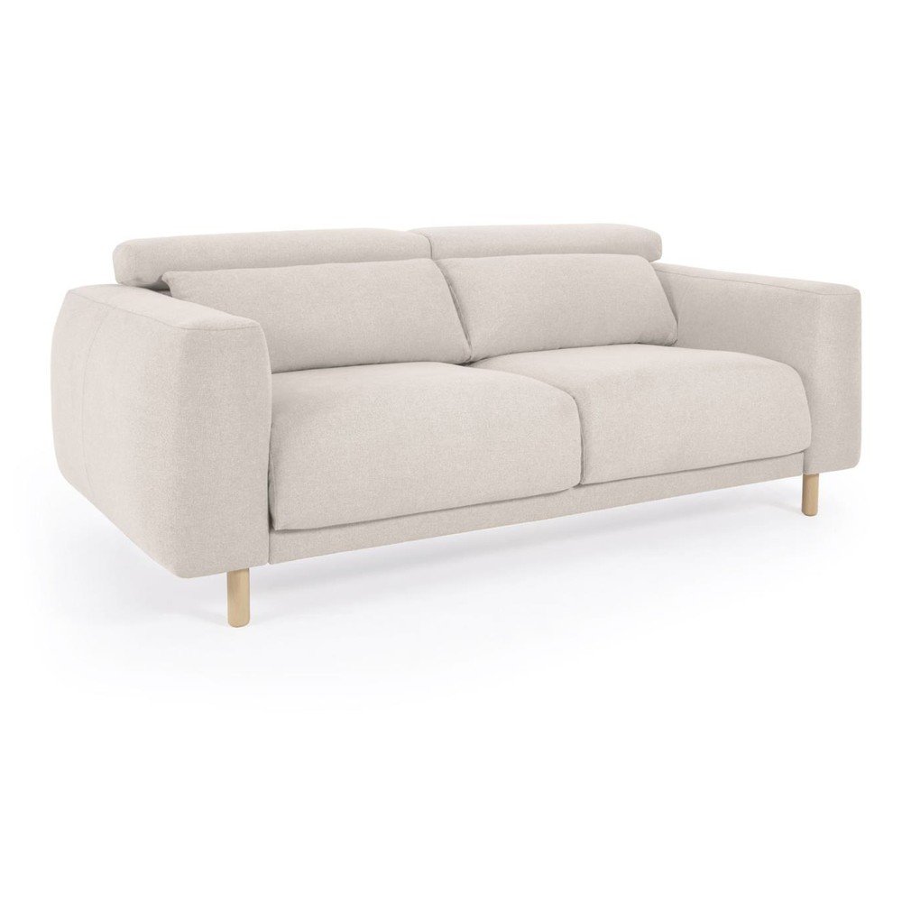 Krémszínű kanapé 215 cm Singa – Kave Home
