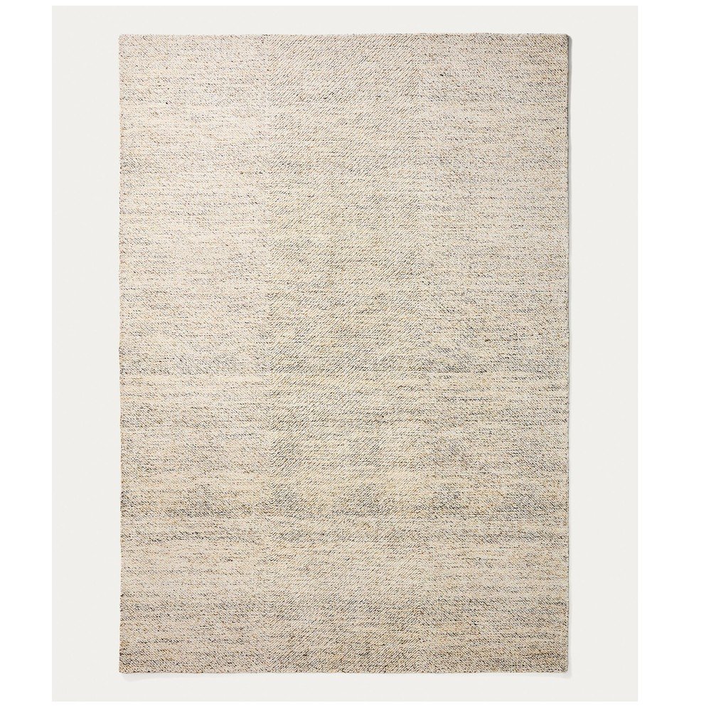 Krémszínű kézi szövésű gyapjú szőnyeg 200x300 cm Lenuo – Kave Home