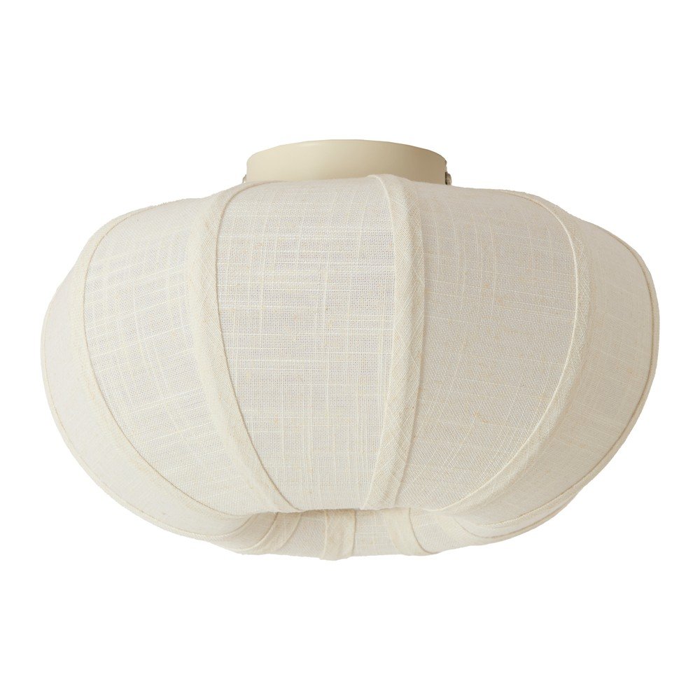 Krémszínű mennyezeti lámpa textil búrával ø 30 cm Zosia – Light & Living