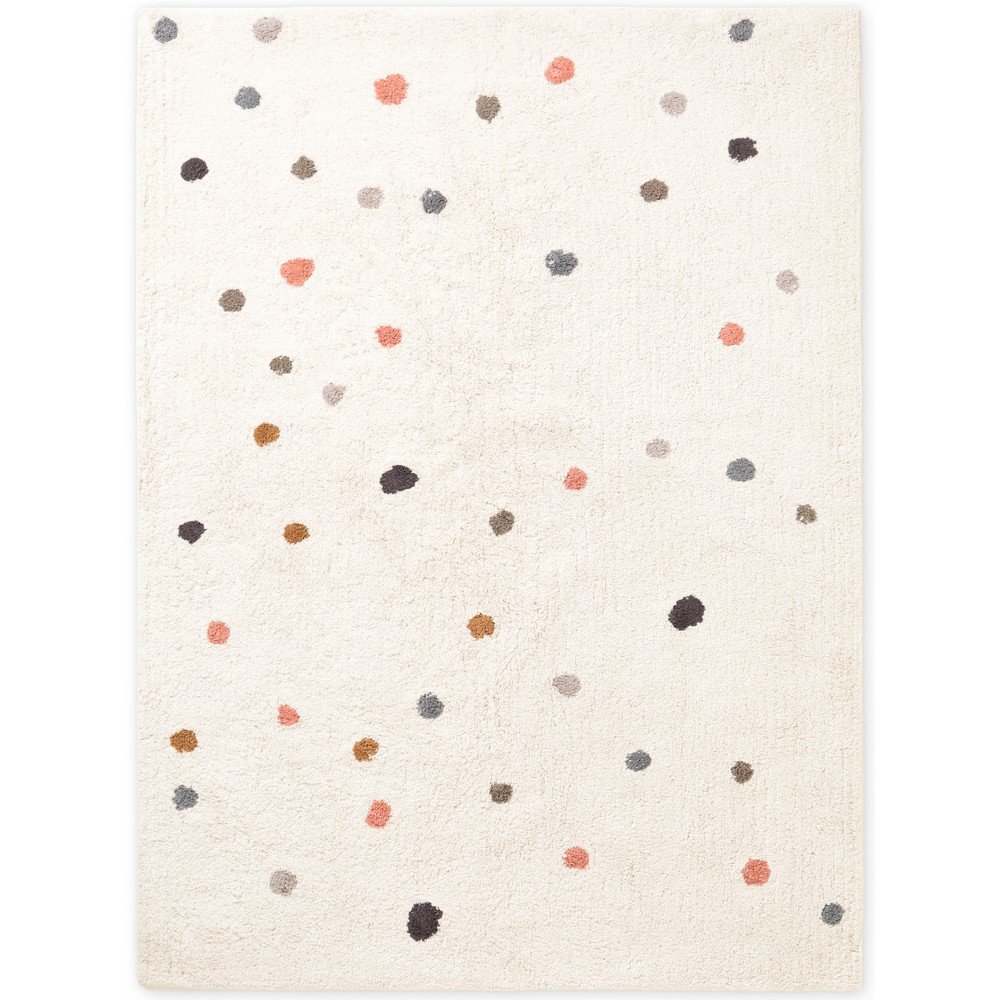 Krémszínű mosható-kézi szövésű pamut gyerek szőnyeg 140x200 cm Snuggle Pippo – Hanse Home