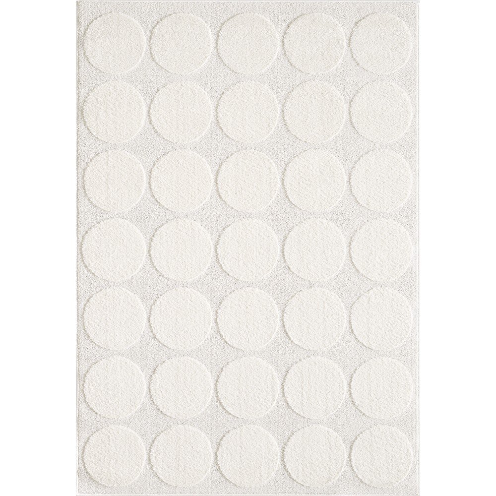 Krémszínű szőnyeg 160x230 cm Bubble – ESTE