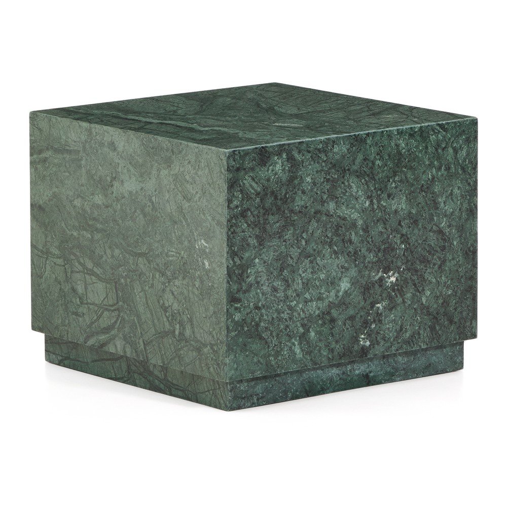 Márvány tárolóasztal 50x50 cm Sorein – Kave Home