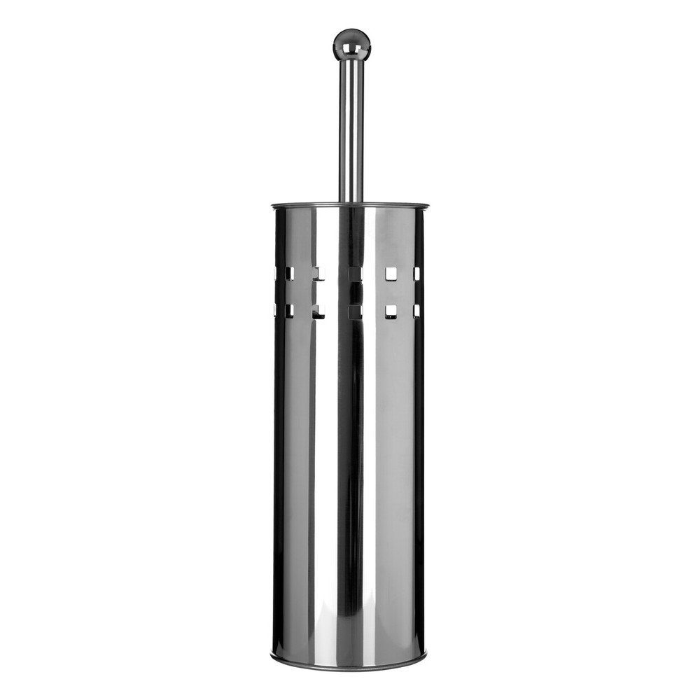 Matt ezüstszínű rozsdamentes acél WC-kefe Indy – Premier Housewares