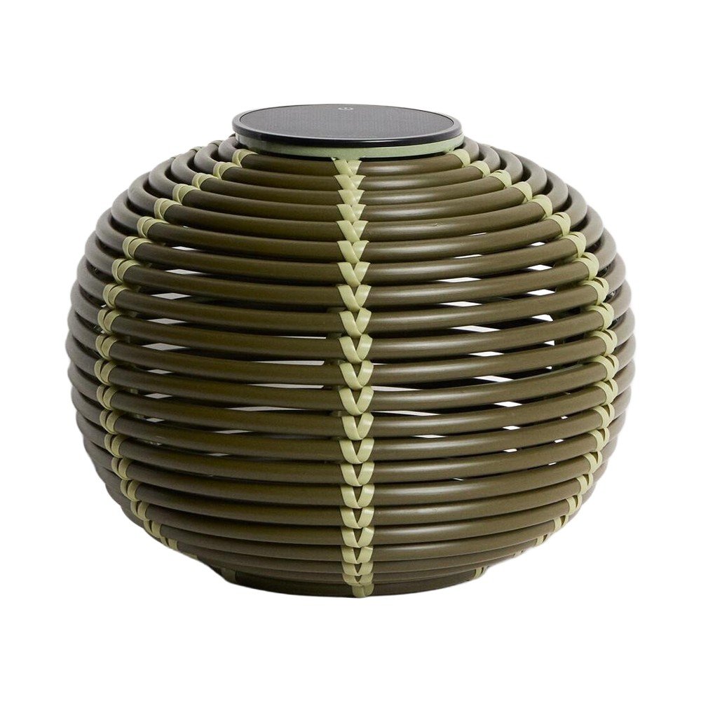 Napelemes-USB LED asztali-hordozható kültéri lámpa ø 25 cm Garoina – Kave Home