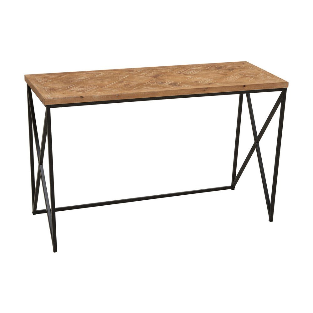 Natúr színű jegenyefenyő konzolasztal 48x120 cm Kickford – Premier Housewares