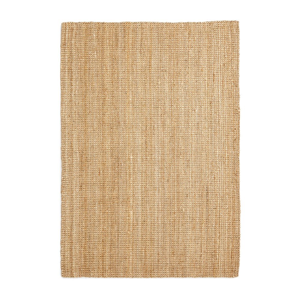 Natúr színű kézi szövésű juta szőnyeg 160x230 cm Madelin – Kave Home