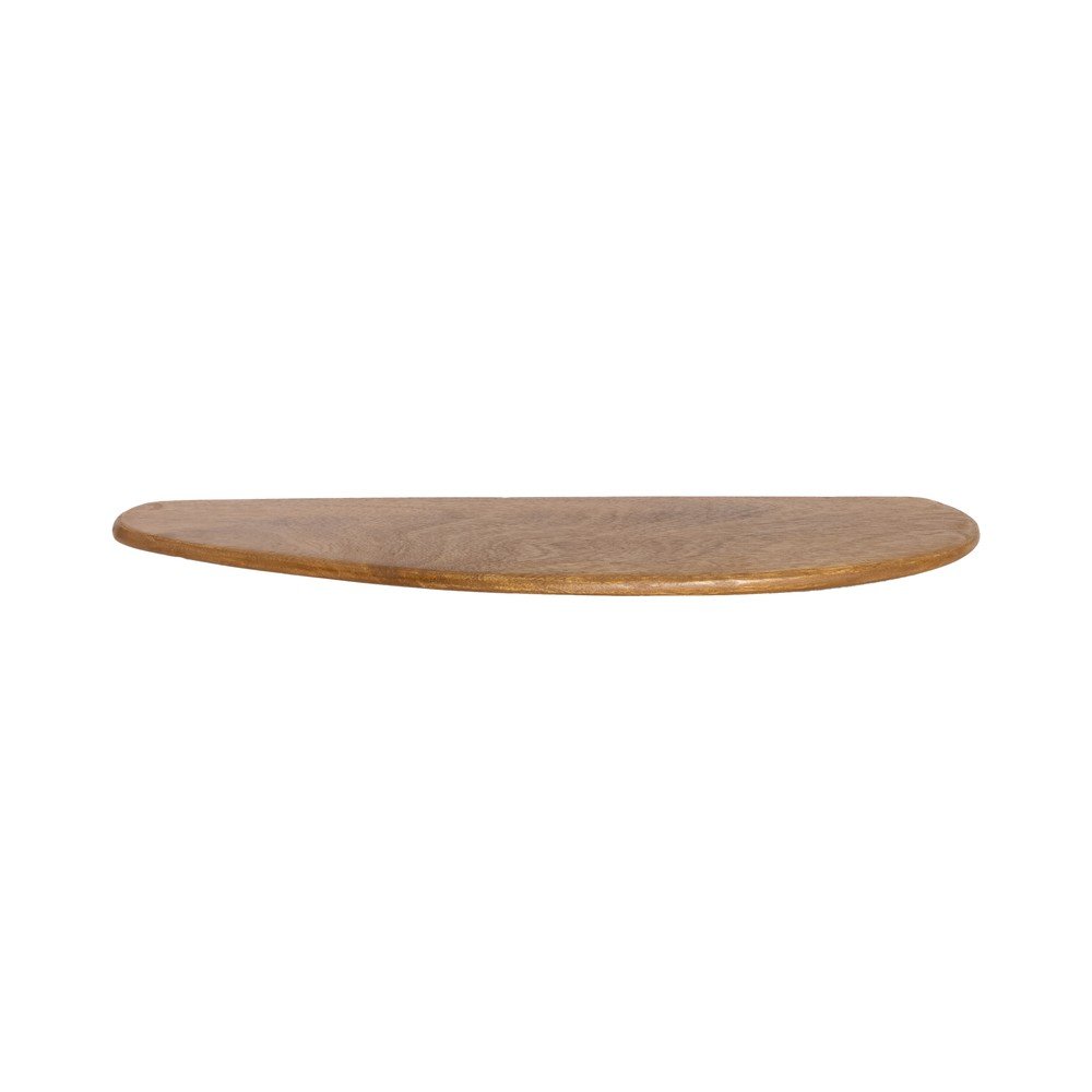 Natúr színű mangófa fali polc 49 cm Ginosu – Light & Living