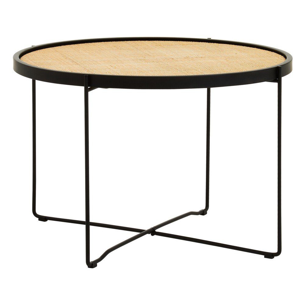 Natúr színű rattan kerek dohányzóasztal ø 60 cm Depok – Premier Housewares