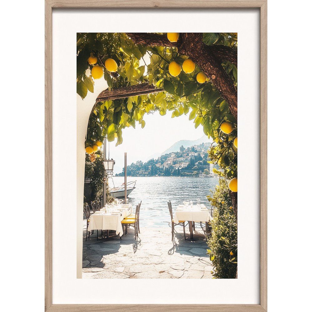 Nyomtatott keretezett kép 50x70 cm Lemon View – Styler