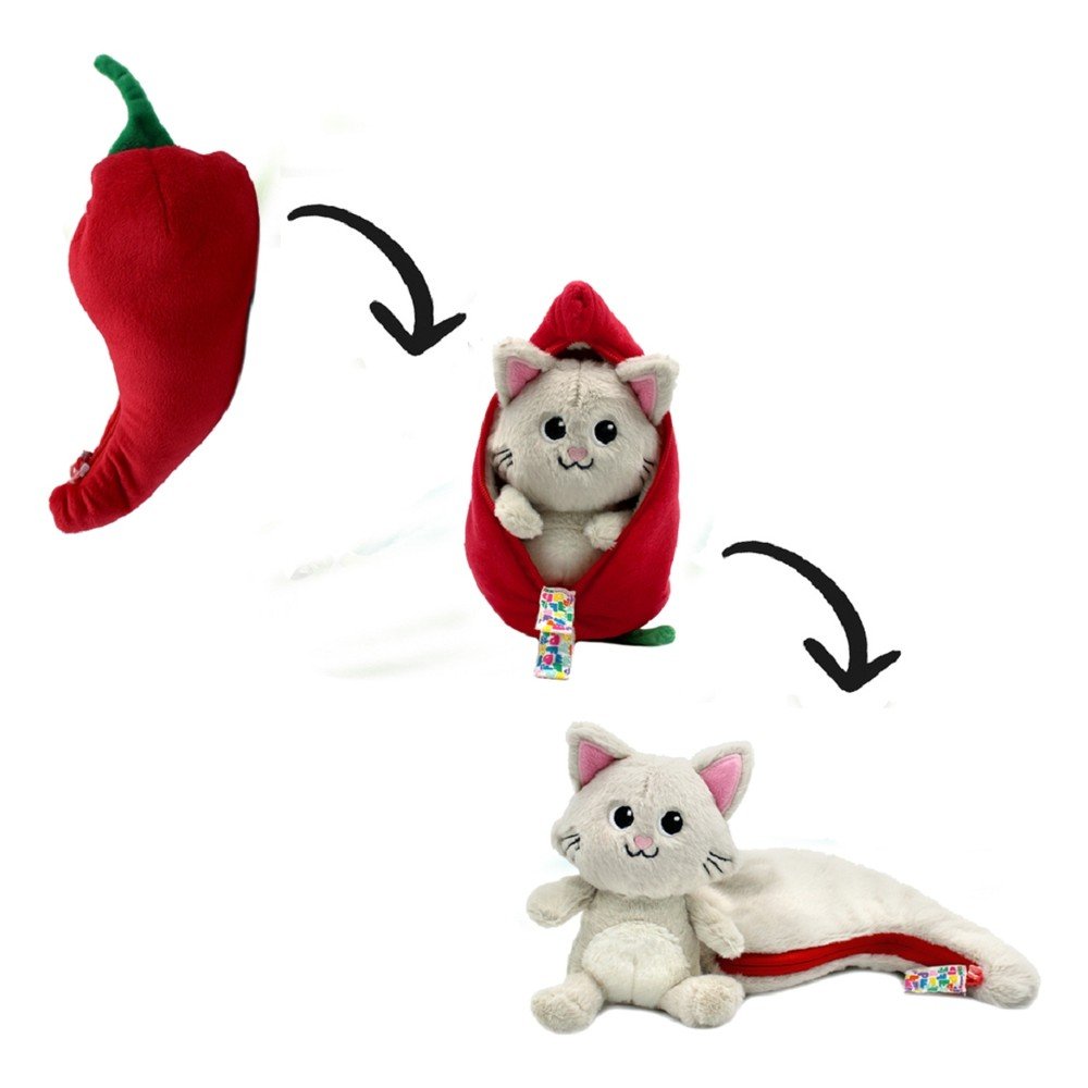 Plüssjáték Flipetz 2in1 Spicet – Les Deglingos