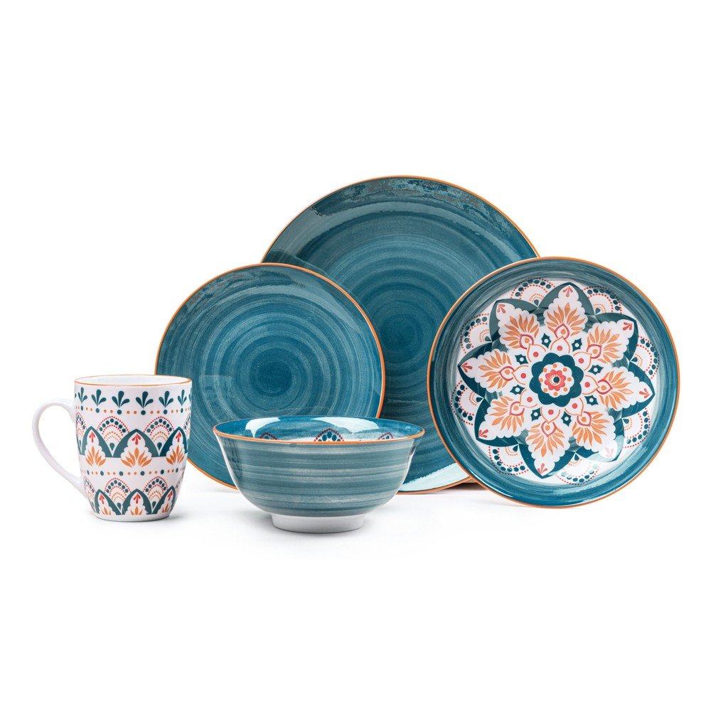 Porcelán étkészlet 30 db-os Hestia - Bonami Essentials